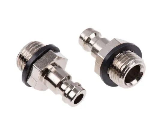 63-7662-50 RS PRO Pneumatic Quick Connect Coupling Brass 1/4 in Threaded 667-1816