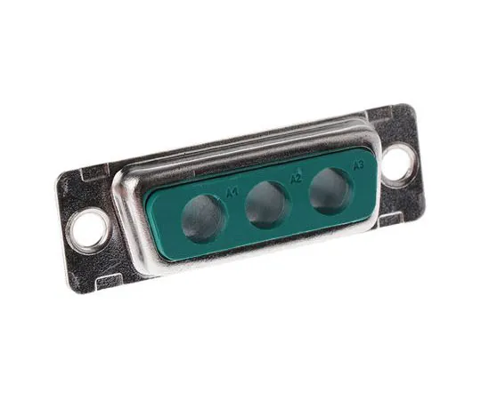 63-7624-25 Amphenol FCI DW Series, 3 (Power) Way Hybrid PCB D-Sub Connector DA3W3SA00LF
