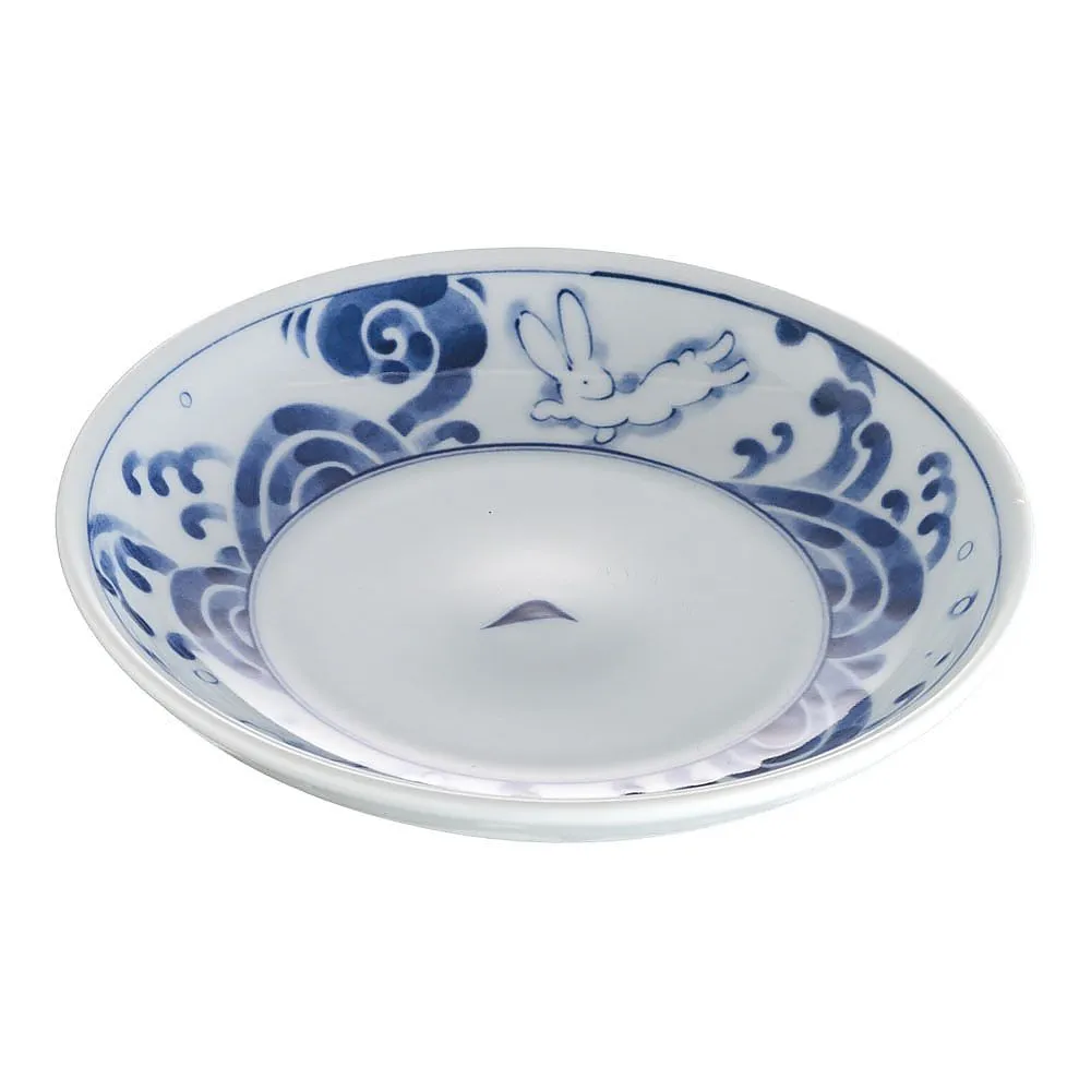 62-6841-25 Shiranami Rabbit 4 Sun Plate T03-108