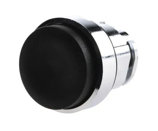 63-7631-83 Schneider Electric Harmony XB4 Series, Black Push Button Head, Spring Return, 22mm Cutout ZB4BL2