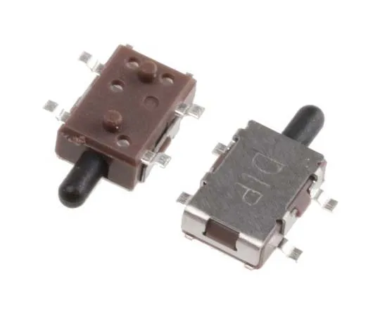 63-7700-68 Apem Tact Switch, SPST-NO, 1 mA @ 10 V dc, Silver Plated FTE2CV
