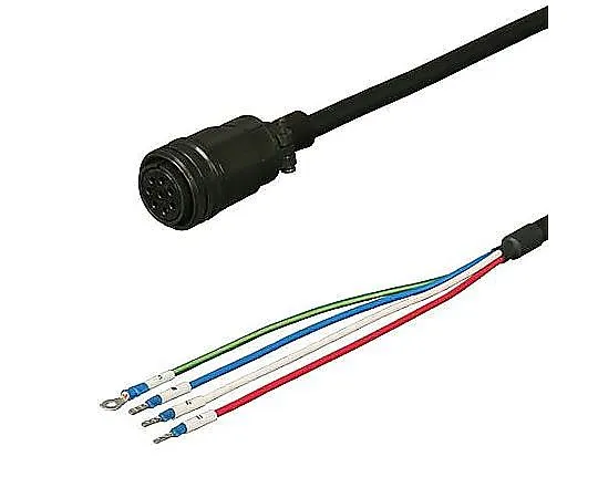 69-5838-06　Power Cable Straight Plug to Bar Crimp Terminal Movable 8 m DSVPWS1-20P-008-E　DSVPWS1-20P-008-E