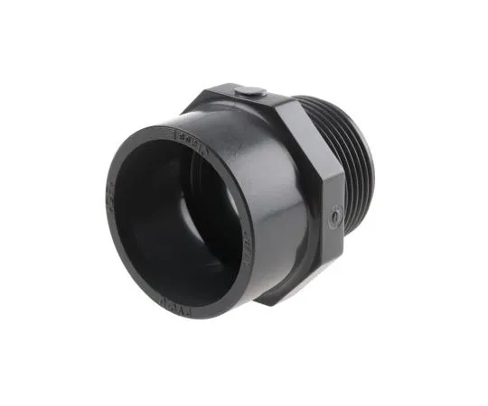 63-7558-62 Georg Fischer 721911709 Straight Adapter PVC Pipe Fitting, 32mm dia. 721911709