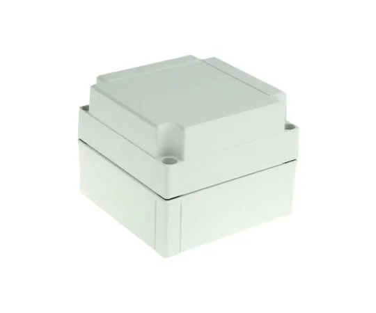 63-7590-76 Fibox ABS Enclosure, IP66, IP67, 130 x 130 x 100mm ABS 125/100 HG ENCLOSURE