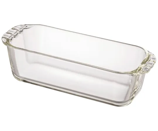 64-9711-24 Heat-Resistant Glass Pound Mold 850 mL 18 Pieces HPND-85-BK