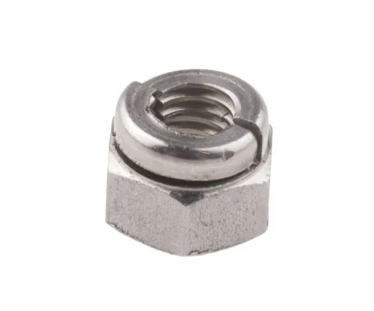 63-7655-81 RS Pro, M6, 10mm Plain Aerotight Lock Nut 665-5612