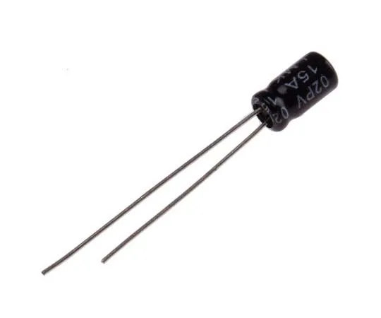 63-7727-36 RS PRO 4.7μF 50V dc Aluminium Electrolytic Capacitor, Through Hole 4 (Dia.) x 7mm +105°C 4mm 1.5mm 7mm 170-1046