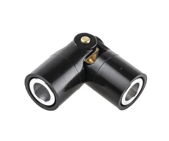 63-7600-87 Huco Universal Joint 105.20.3232, Single, Plain, Bore 10 x 10mm, 62mm Length 105.20.3232