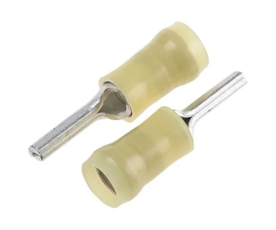 63-7613-24 TE Connectivity PIDG Series Insulated Tin Plated Crimp Pin Connector, 2.7mm² to 6.6mm², 12AWG to 10AWG, 2.6mm Pin 165049