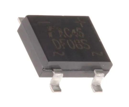 63-7669-48　ON Semiconductor DF08S, Bridge Rectifier, 1.5A 800V, 4-Pin SDIP　DF08S