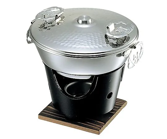 69-5209-57　18-8 Mini Shabu-shabu Hot Pot Set　5269200