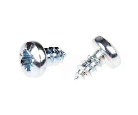 63-7627-55 RS PRO Bright Zinc Plated Steel Self Tapping Screw N°6 x 1/4in Long 6.5mm Long 546-5648