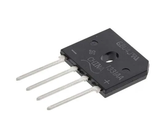 63-7710-69 Vishay GBU4J-E3/45, Bridge Rectifier, 4A 600V, 4-Pin GBU GBU4J-E3/45