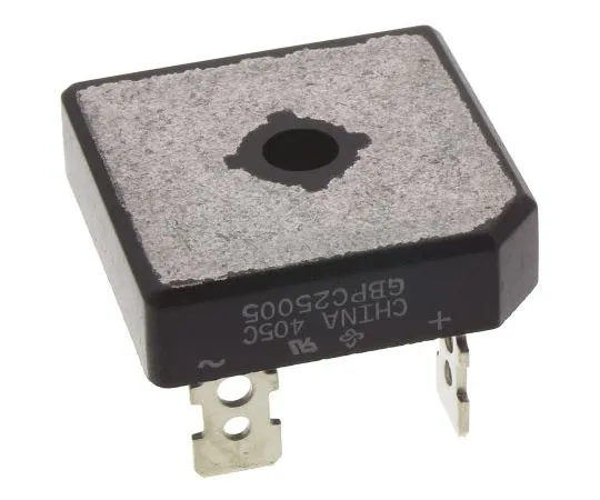 63-7648-29 Vishay GBPC25005-E4, Bridge Rectifier, 25A 50V, 4-Pin GBPC GBPC25005-E4