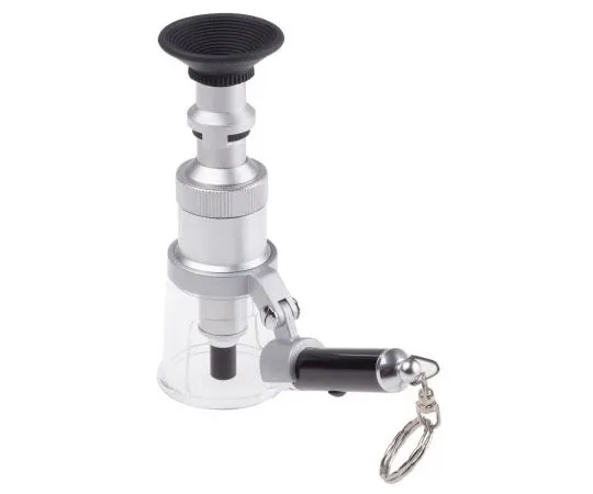 63-7686-72 RS PRO Illuminated Pocket Magnifying Glass, 75 x Magnification 683-0857
