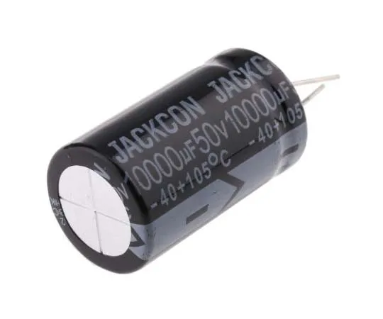 63-7737-61 RS PRO 10000μF 50V dc Aluminium Electrolytic Capacitor, Through Hole 25 (Dia.) x 42mm +105°C 25mm 12mm 42mm 170-1263