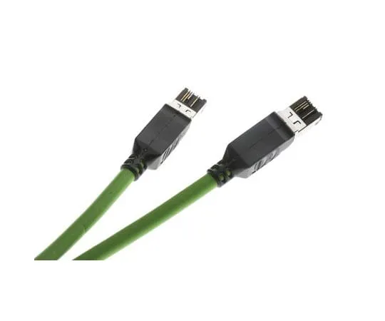 63-7645-93 HARTING Green PVC Cat5 Cable U/FTP, 5m Male RJ45/Male RJ45 9457711127