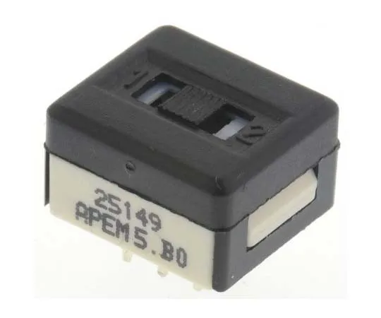 63-7700-56 PCB Slide Switch Double Pole Double Throw (DPDT) On-Off-On 1 A @ 30 V dc Slide 25149NAB