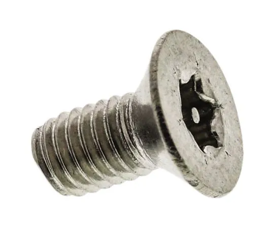 63-7642-24　Plain Flat Stainless Steel Tamper Proof Security Screw, M3 x 6mm　621-2495