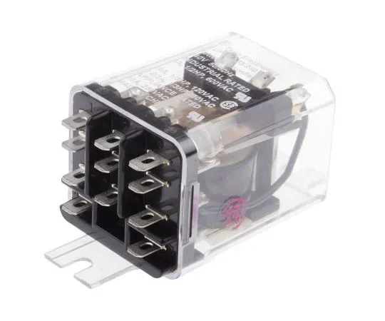 63-7697-71 TE ConnectivityKUP 3PDT Non-Latching Relay Panel Mount, 240V ac Coil, 10A KUP-14A55-240 1393118-3