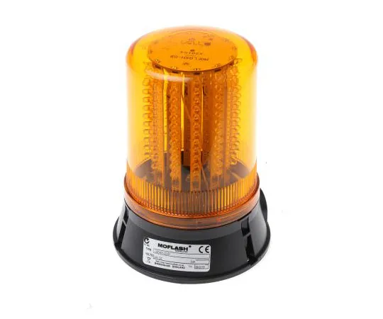 63-7555-50 LED, Multiple Effect Beacon LED 401 Series, Amber, Surface Mount, 24 V dc LED401-02-01RS