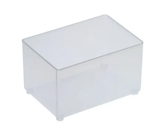 63-7652-65 Raaco Transparent PP Compartment Box, 47mm x 55mm x 79mm 105590