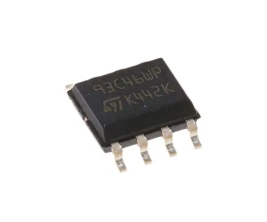 63-7745-99　STMicroelectronics M93C46-WMN6P, 1kbit Serial EEPROM Memory, 200ns 8-Pin SOIC Serial-Microwire　M93C46-WMN6P