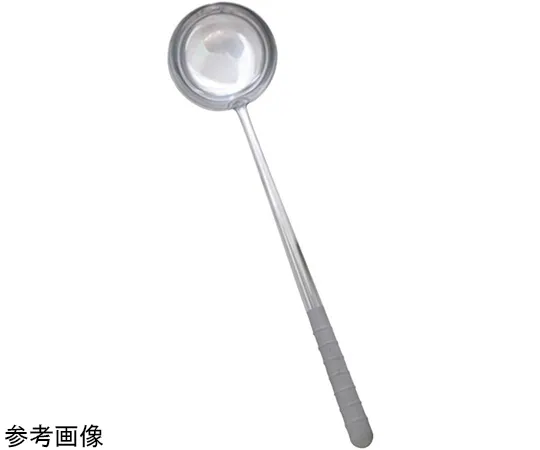 67-2412-38 All Stainless SteelBlast Finish Chinese Ladle Large