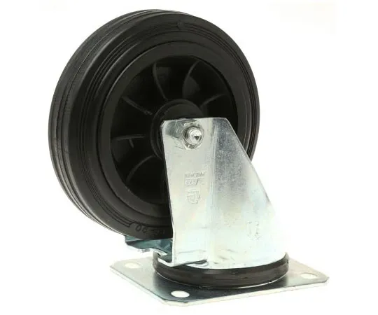 63-7664-36 LAG Swivel Swivel Castor, 135kg Load Capacity, 160mm Wheel Diameter 13928