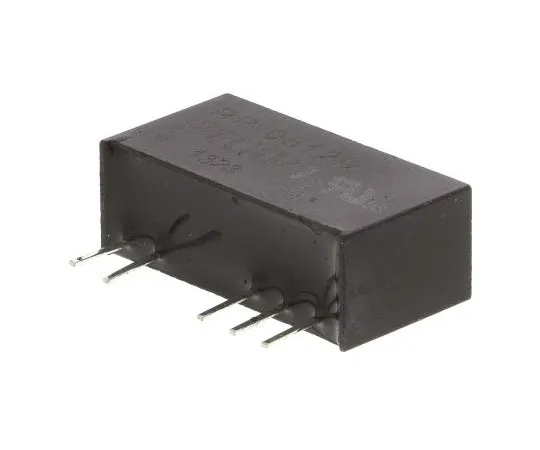 63-7559-62 Recom RP 1W Isolated DC-DC Converter Through Hole, Voltage in 4.5 → 5.5 V dc, Voltage out ±12V dc RP-0512D