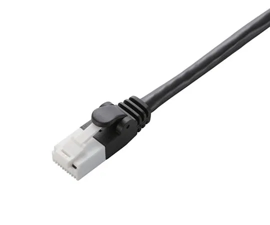 64-2320-05 LAN Cable CAT6 Compliant EU RoHS Directive Compliant Claw Folding Prevention Simple Package Specification 15 m Black LD-GPT/BK15/RS
