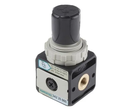 63-7571-38 Asco Pneumatic Regulator 550L/min G 1/8, 0.5 → 8bar 34225005