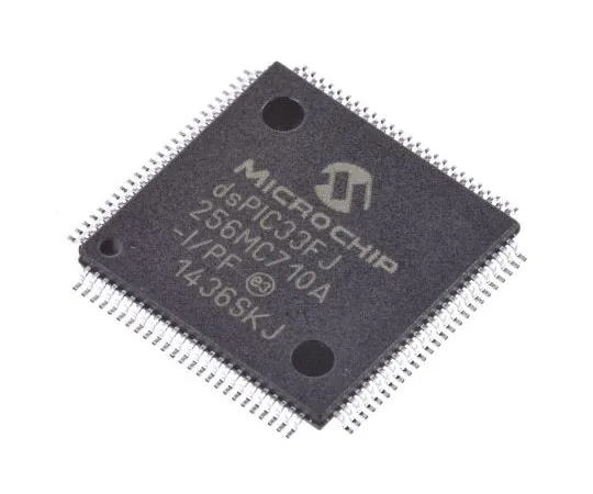 63-7660-68 Microchip dsPIC33F, 16bit Digital Signal Processor 40MIPS 256 kB Flash 100-Pin TQFP dsPIC33FJ256MC710A-I/PF