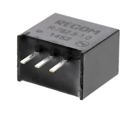 63-7671-80 Recom Switching Regulator, 4.75 → 18V dc Input, 2.5V dc Output, 1A R-782.5-1.0