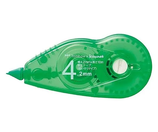 64-9366-19 Tombow x Kaunet Correction Tape 4.2 mm Wide Green CTCG4C61BKA