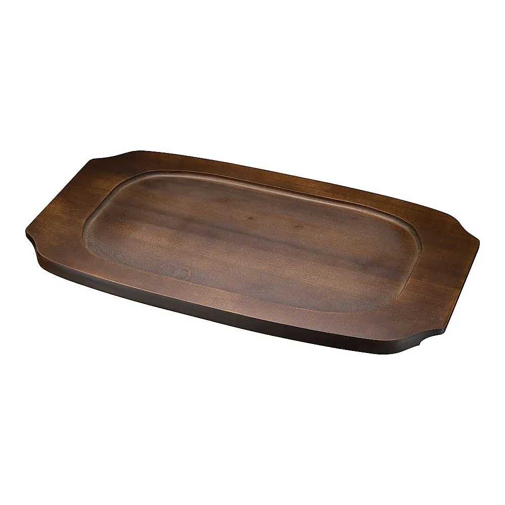 62-6822-22 Shenvald Square Gratin Dish Dedicated Wooden Base 1011-44