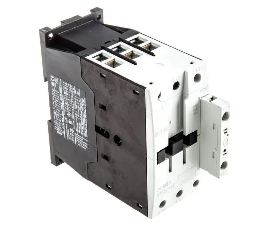 63-7602-93 Eaton 3 Pole Contactor, 40 A, 24 V dc Coil, xStart, 3NO, 18.5 kW 277780 & DILM40(RDC24)