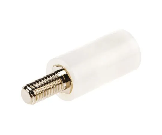 63-7652-14 RS PRO Nylon Round Standoff Male/Female, 25mm, M6 x M6 653-9497