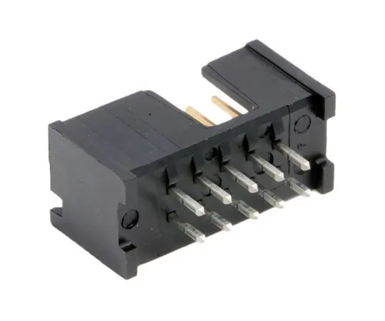 63-7678-66 TE Connectivity AMP-LATCH, 10 Way, 2 Row, Straight PCB Header 5103309-1