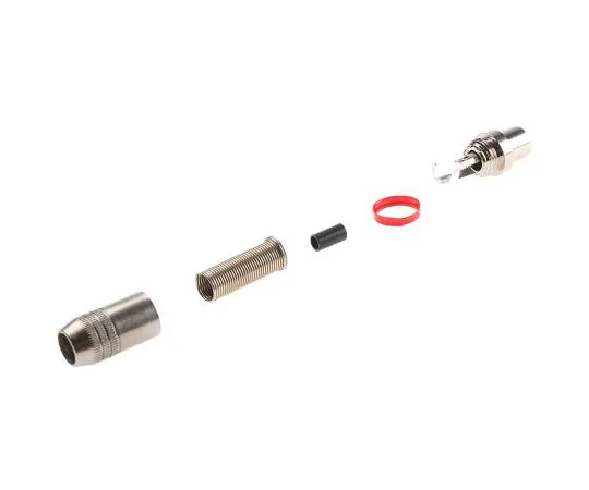 63-7578-64 RS Pro Black, Natural Cable Mount RCA Socket with Nickel Plated Contacts, 5A 484-9348
