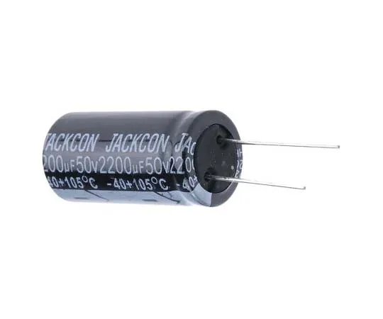 63-7737-59 RS PRO 2200μF 50V dc Aluminium Capacitors, Through Hole 18 (Dia.) x 36mm +105°C 18mm 7.5mm 36mm 173-0280