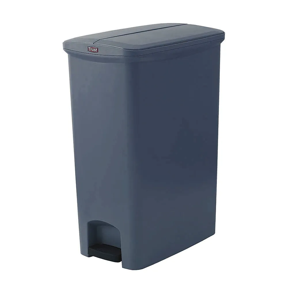 64-4199-65 Step-On Container Slim (Left/Right Open) Gray 1301