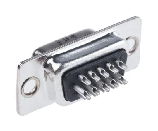 63-7657-71 Harting Cable Mount, 15 Pin D-sub Connector Socket, Shell Size E High Density 09561004715050