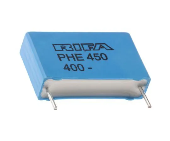 63-7625-58 KEMET 220nF Polypropylene Capacitor PP 250 V ac, 400 V dc ±5% Tolerance Through Hole PHE450 Series PHE450KD6220JR06L2