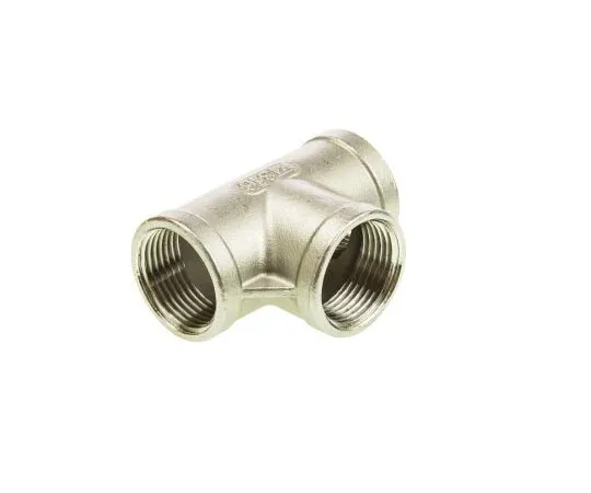 63-7591-86 RS PRO Stainless Steel Circular Tee Tee 3/4in G(P) Female x 3/4in G(P) Female x 3/4 Female G(P) 2.36in 499-2997