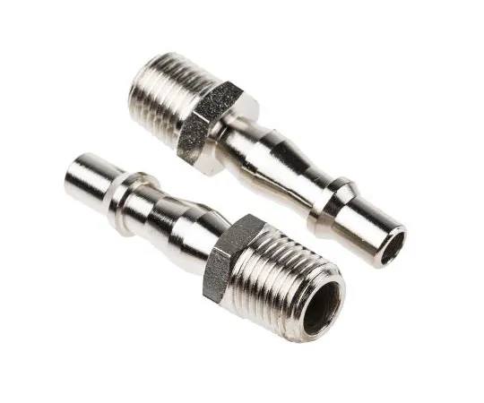 63-7662-29 RS PRO Pneumatic Quick Connect Coupling Brass 1/4 in Threaded 667-1730