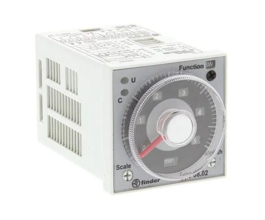 63-7619-11 Finder ON Delay Multi Function Timer Relay, 11-Pin Connector, 0.05-10 s, 0.05-10 h, 0.05-10 min, 5-100 h, DPDT, 2 88.02.0.230.0002