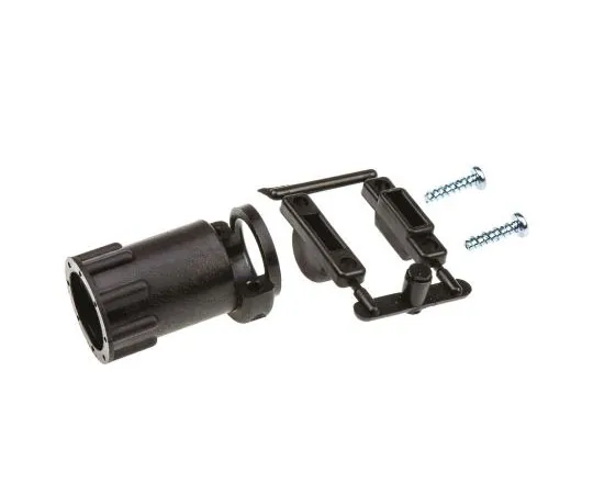 63-7552-73 TE Connectivity Cable Clamp Black Screw Plastic Cable Clamp, 11.51mm Max. Bundle 182928-1