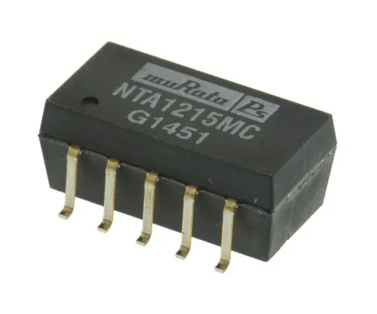 63-7697-36 Murata Power Solutions NTA 1W Isolated DC-DC Converter Surface Mount, Voltage in 10.8 → 13.2 V dc, Voltage out NTA1215MC