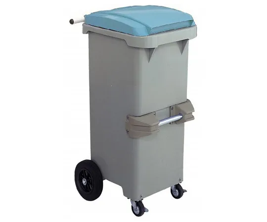 67-8172-67 Recycled Plastic Garbage Box #110 Inverted Blue RCN21R